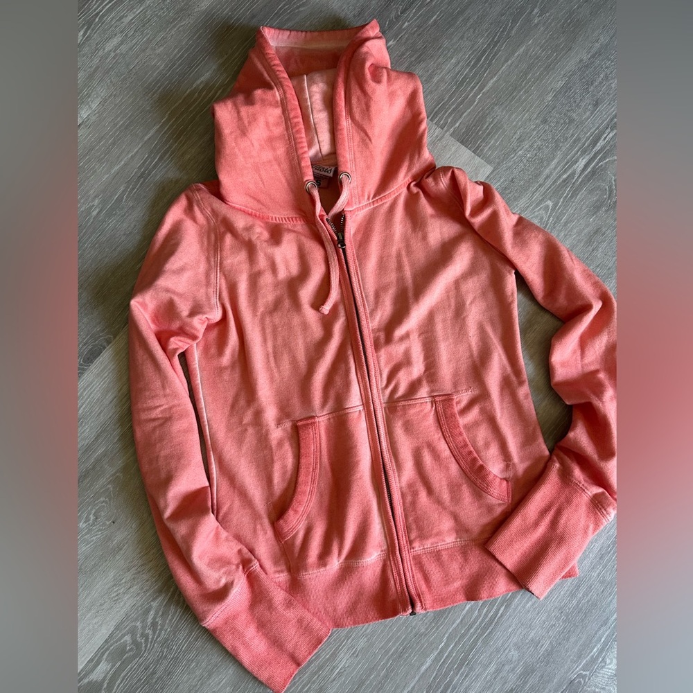 Oasis Peach Zip-Up Jacket